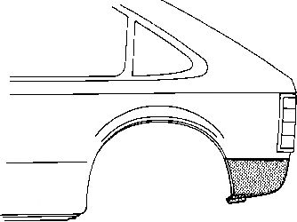 VAN WEZEL 3727137 -  Боковина